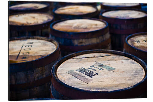 Galleritryck Whisky barrels, Jura Island