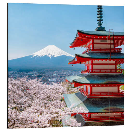 Alubild Chureito Pagoda in Yamanashi Japan