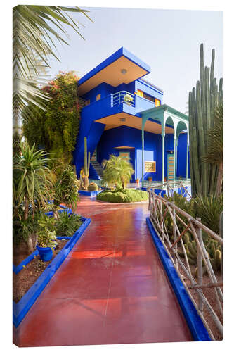 Tableau sur toile Jardin Majorelle, Marrakech