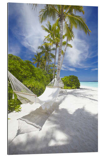 Gallery print Hammock on tropical beach