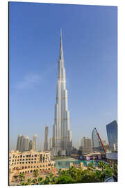 Aluminium print Burj Khalifa