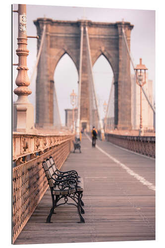 Galleritryck Bank on the Brooklyn Bridge