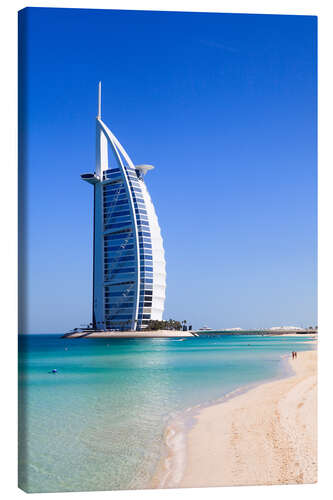 Canvas print Burj Al Arab Hotel