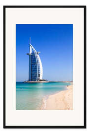 Gerahmter Kunstdruck Burj Al Arab Hotel