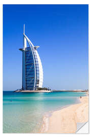 Selvklebende plakat Burj Al Arab Hotel