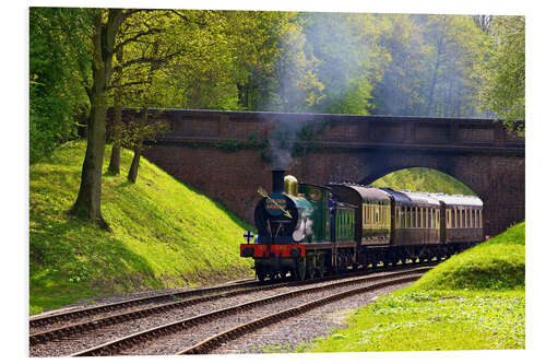 Stampa su PVC Steam train on Bluebell Railway