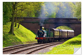 Wall sticker Steam train on Bluebell Railway