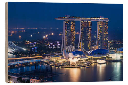 Puutaulu Marina Bay Sands Hotel