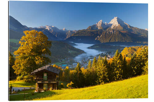 Gallery Print Berchtesgaden mit Watzmann