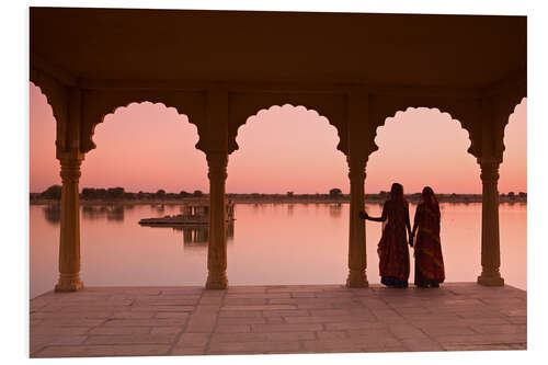 Stampa su PVC Indian Women, Jaisalmer