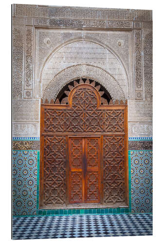 Gallery print Door of the Medersa Bou Inania, Fes