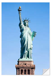 Vinilo para la pared Statue of Liberty in New York USA