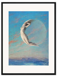 Gerahmter Kunstdruck Selene