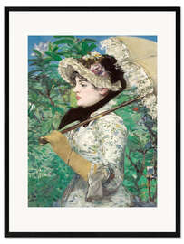 Gerahmter Kunstdruck Frühling (Jeanne)