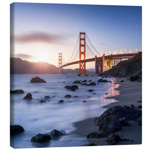 Canvas-taulu San Francisco Golden Gate Bridge