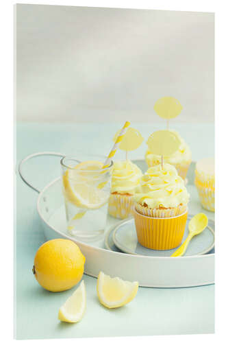 Akrylbilde Lemon Cupcakes