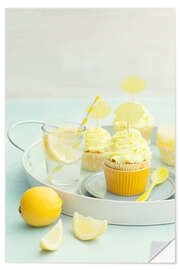 Wall sticker Lemon Cupcakes