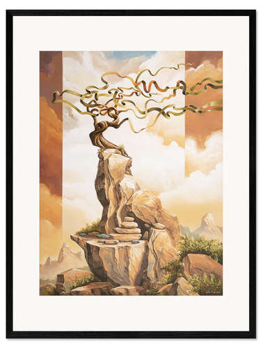 Gerahmter Kunstdruck Tree Of Wisdom