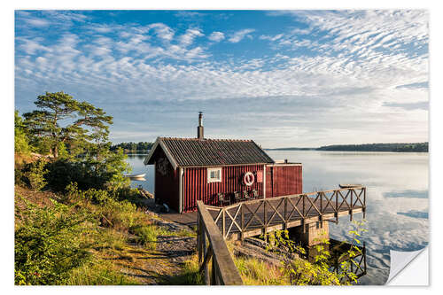 Sisustustarra Archipelago on the Baltic Sea coast near Stockholm (Sweden)