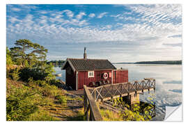 Wall sticker Archipelago on the Baltic Sea coast near Stockholm (Sweden)