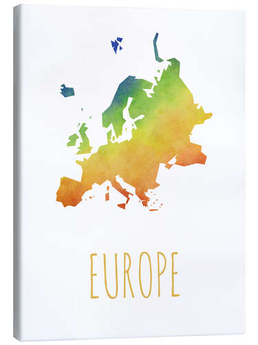 Canvas print Europe