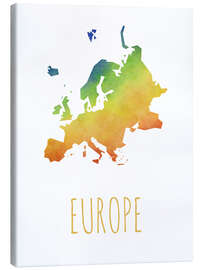 Canvas print Europe