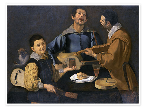 Poster The Three Musicians