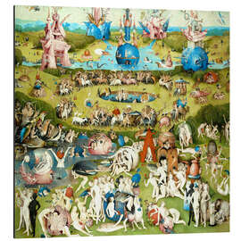 Magnettafel Der Garten der Lüste - Menschheit vor der Sintflut