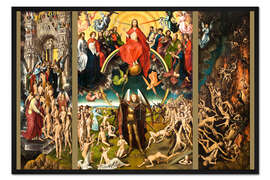 Gerahmter Kunstdruck Das Jüngste Gericht 