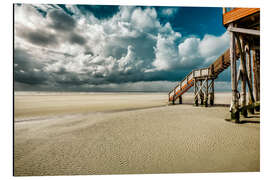 Aluminiumtavla North Sea Feeling in Sankt Peter-Ording