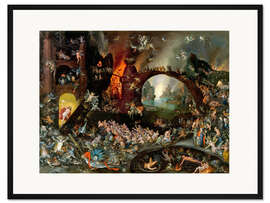 Gerahmter Kunstdruck Christus in der Vorhölle