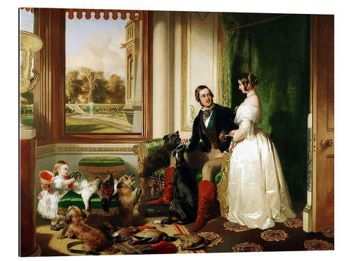 Galleritryk Queen Victoria and Prince Albert