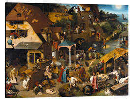 Magnettafel Der blaue Mantel