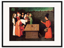 Gerahmter Kunstdruck Der Gaukler