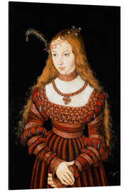 Aluminium print Princess Sibylle of Cleve