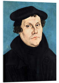 Acrylglasbild Martin Luther