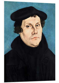 Hartschaumbild Martin Luther