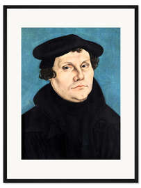 Gerahmter Kunstdruck Martin Luther