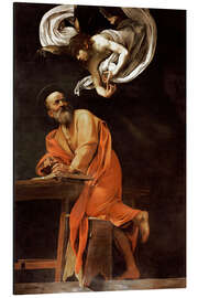 Aluminiumsbilde The inspiration of St Matthew