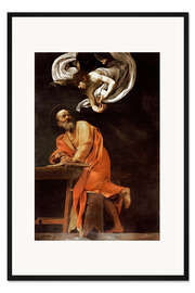 Gerahmter Kunstdruck Die Inspiration von St. Matthew