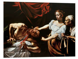 Foam board print Judith slaying Holofernes