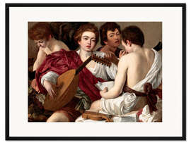 Gerahmter Kunstdruck Die Musiker