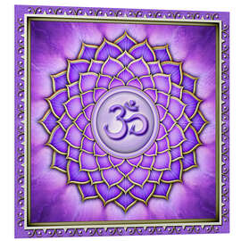 Foam board print Sahasrara Chakra - Serie II Artwork II