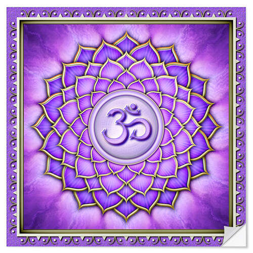 Sisustustarra Sahasrara Chakra - Serie II Artwork II