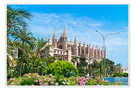 Póster  Catedral de Mallorca - euregiophoto