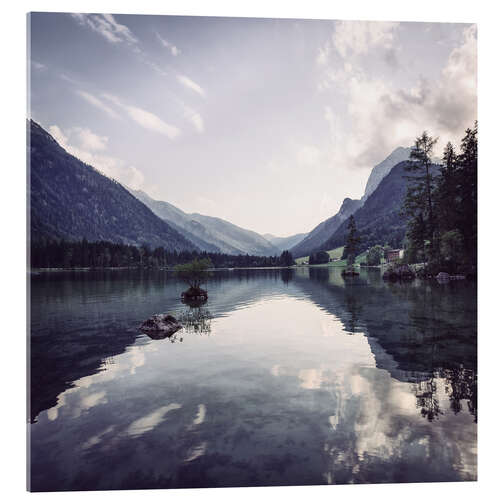 Akrylbilde Hintersee in Ramsau