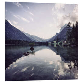 Tableau en PVC Hintersee in Ramsau