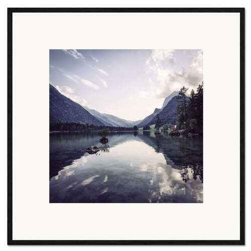 Framed art print Hintersee in Ramsau