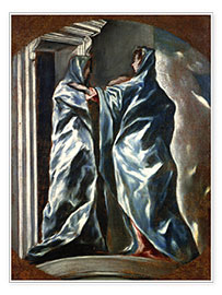 Print  The Visitation - Dominikos Theotokopoulos (El Greco)