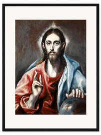 Gerahmter Kunstdruck Der Erlöser